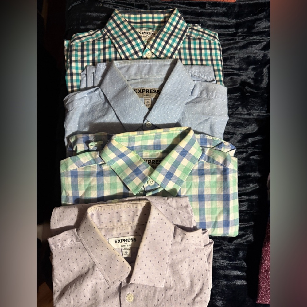Express Men's Multicolor Shirt Collection - Picture 2 of 8